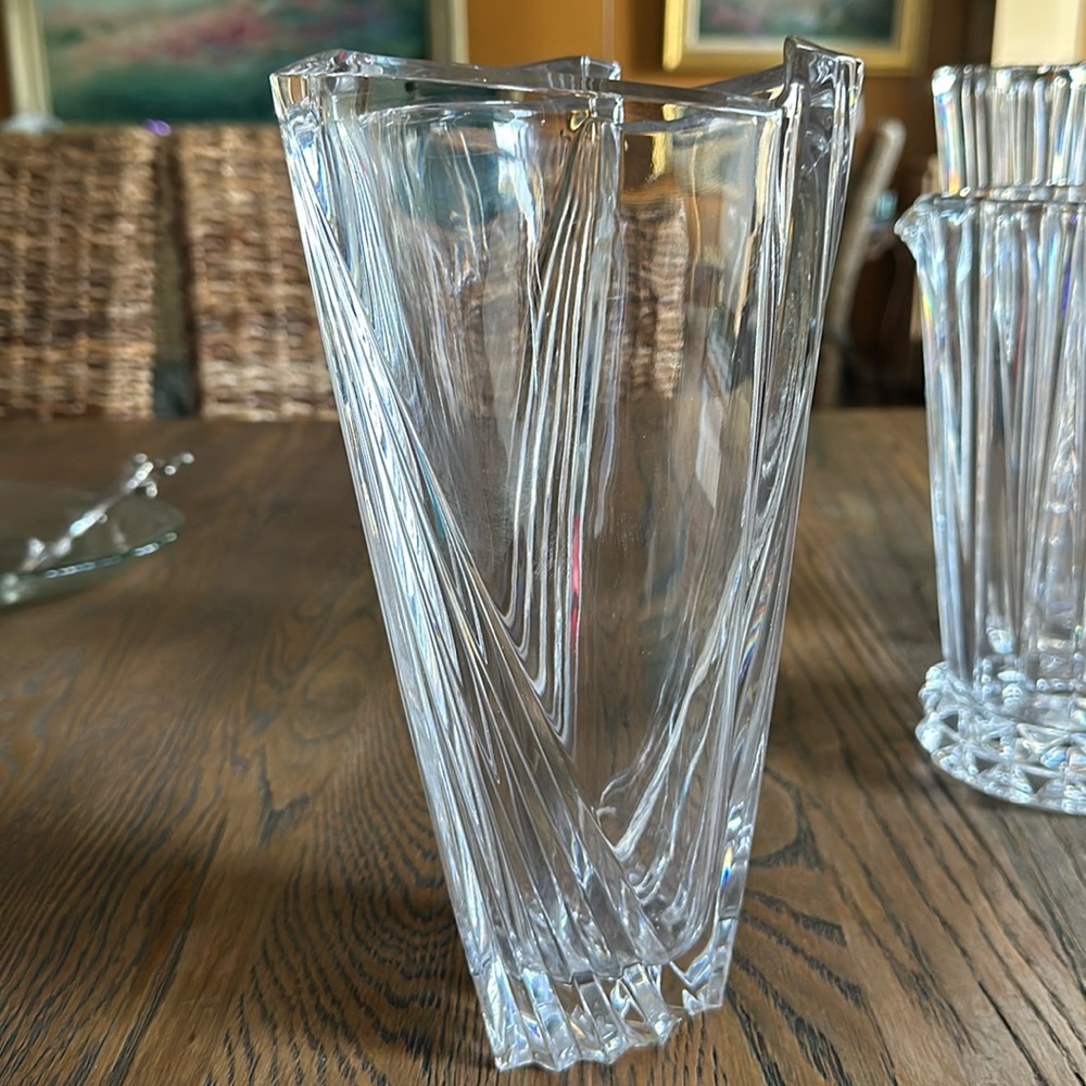 Rosenthal Art Deco Lead Crystal Vase Early 20th century